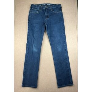 Carhartt Jeans Men 34x32 Blue Rugged Flex Straight Fit‎ Mid Rise Tapered Leg